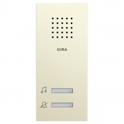 Звонок накладного монтажа System 55 Кремовый глянцевый