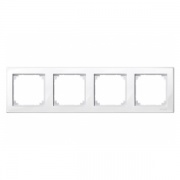 Рамка 4-ая M-Smart Merten Полярно-белый