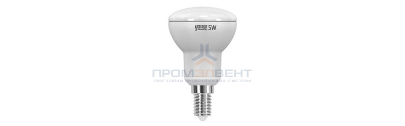 Лампа Gauss LED Elementary Reflector R50 E14 5W 2700K 1/10/50