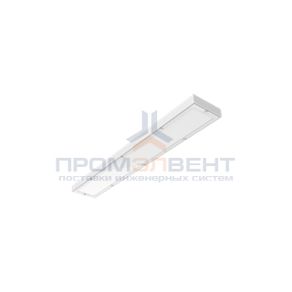 Светодиодный светильник "ВАРТОН" медицинский 1195*180*55мм с опаловым рассеивателем 36 ВТ 6500К IP54