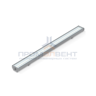 Светодиодный светильник "ВАРТОН" Айрон-АГРО 1215*105*61 мм класс защиты IP67 с акрил рассеивателем 18 ВТ 6500К с функцией аварийного освещения