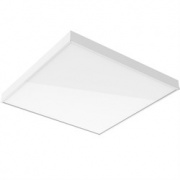 Светодиодный светильник "ВАРТОН" офисный встраиваемый/накладной мм 595*595*50 36ВТ 4000К диммируемый по DALI аварийный автономный постоянного действия