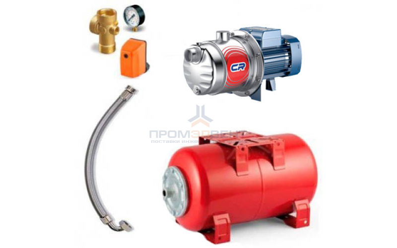 Насосная станция Pedrollo HYDROFRESH 4CRm 100-24 CL - 0,55 кВт (Qmax 130 л/мин, 1x230В, с/х)