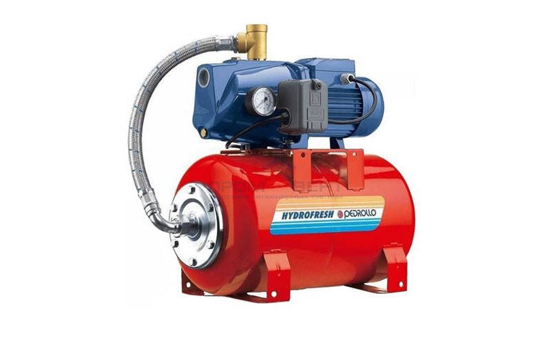 Насосная станция Pedrollo HYDROFRESH PKm 90-24 CL - 0,75 кВт (Qmax 40 л/мин, 1x230В)