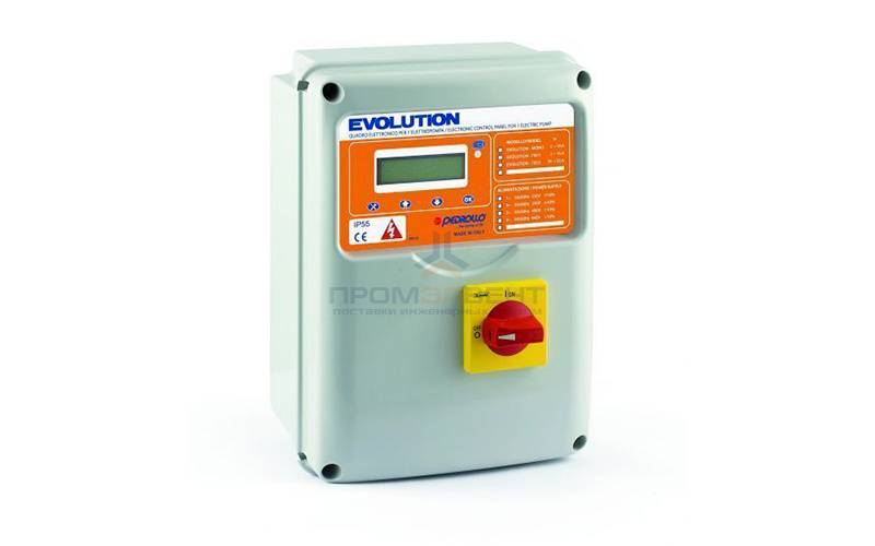 Пульт управления Pedrollo EVOLUTION-TRI/2 (для трехфазных насосов 7,5-10,0 кВт)