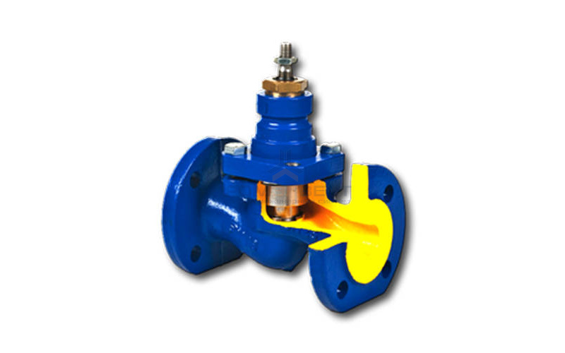 Клапан регулирующий Zetkama 227A - Ду25 (Ф/Ф, PN16, Tmax-200°C, серый чугун, исполнение №81-H)