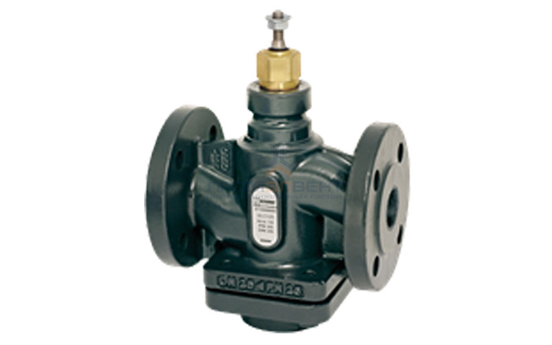 Клапан регулирующий двухходовой ESBE VLC125 - DN40 (F/F, PN 25, Kvs 1.6, Tmax. 150°C, чугун)