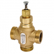 Клапан регулирующий трёхходовой ESBE VLE132 - DN15 (1" НР/НР/НР, PN 16, Kvs 2.5, Tmax. 150°C, бронза)