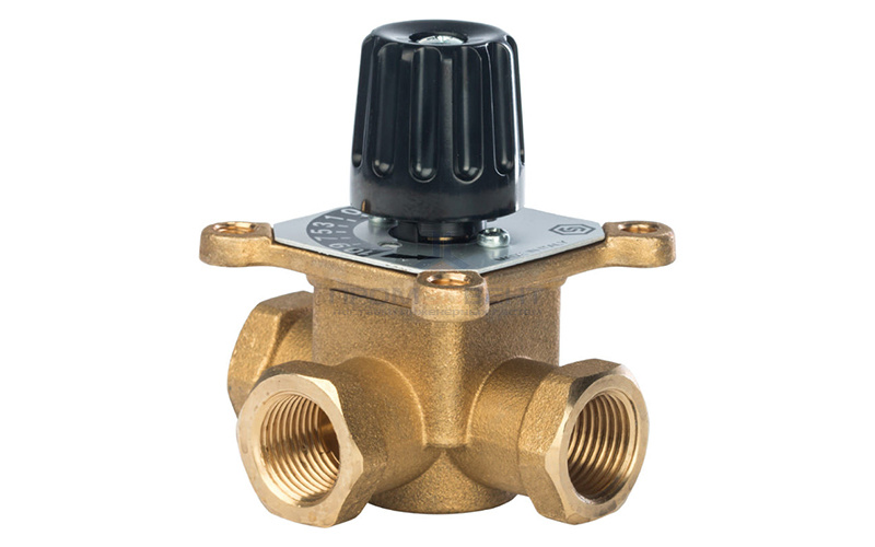 Клапан смесительный трехходовой STOUT - 3/4