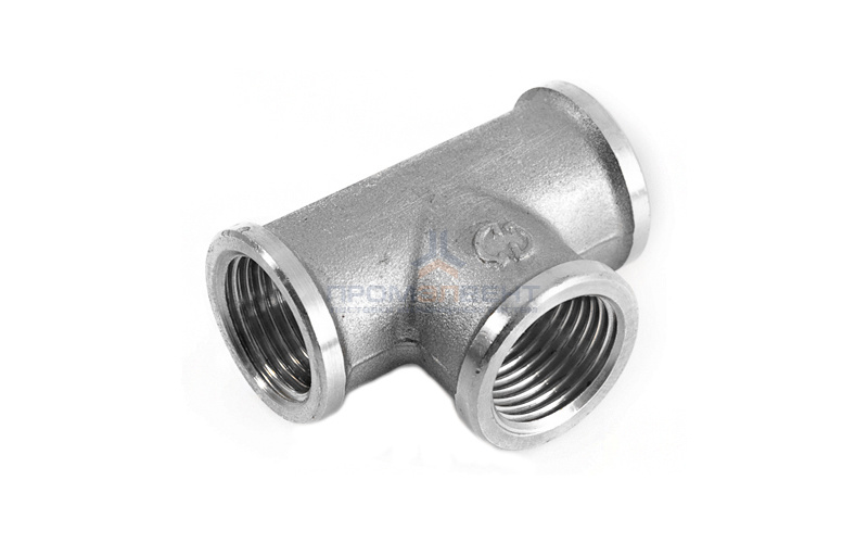 Тройник латунный резьбовой равнопроходный STOUT (ВР) - 2