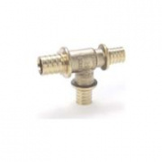 Тройник переходной REHAU - 25 x 20 x 20 (латунь, для труб из сшитого полиэтилена RAUTHERM S)