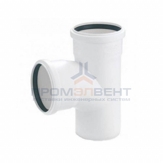 Тройник с отводом на 87° REHAU RAUPIANO PLUS - 160 (для системы внутренней канализации)