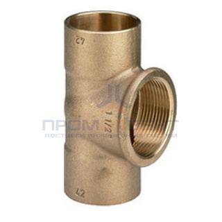 Тройник с переходом на внутреннюю резьбу Viega R4 94130G - 35 x 3/4"