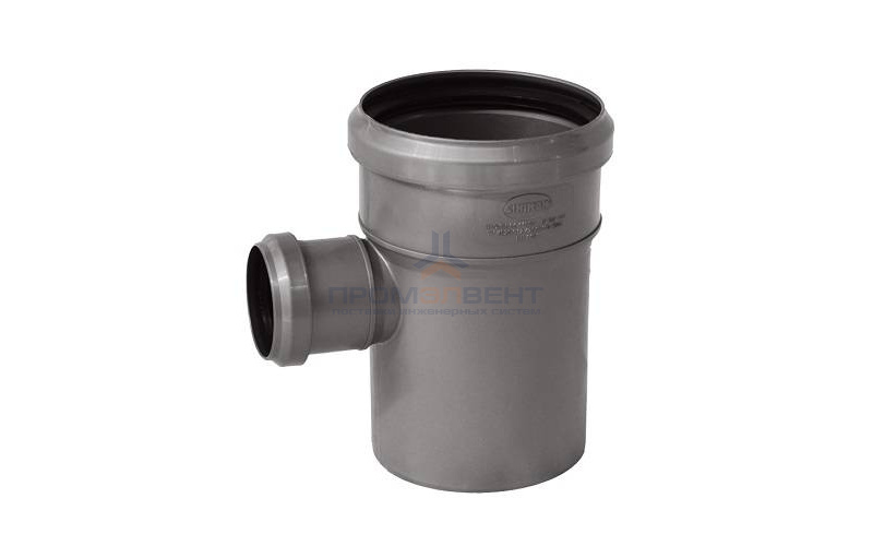 Тройник с уменьшенным отводом на 87° СИНИКОН Standart - 110 x 50 (для внутренней канализации)
