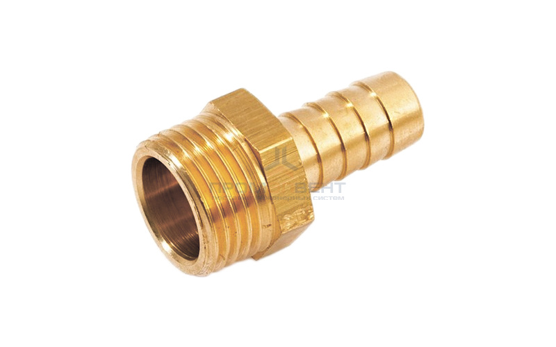 Штуцер комбинированный с наружной резьбой STOUT - 1