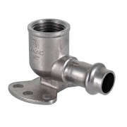 Водорозетка VALTEC VTi.954 - 18 x 1/2" (прессовая, для труб из нержавеющей стали)