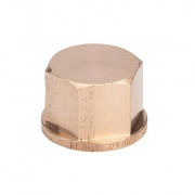 Заглушка Viega 3301 - 1/2" (бронза без покрытия)