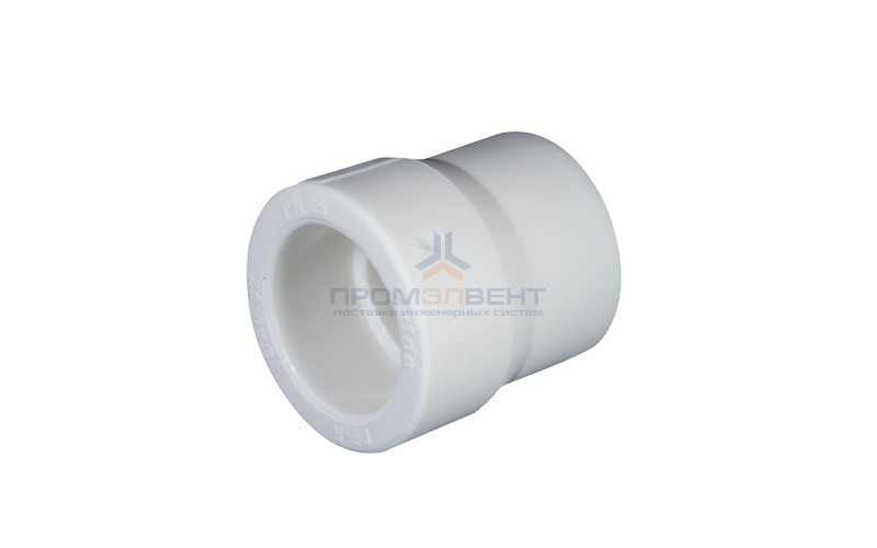 Муфта редукционная KALDE - 63 x 32 (для полипропиленовых труб под пайку, цвет белый)