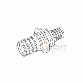 Муфта редукционная REHAU MX - 63 x 50 (латунь, для труб из сшитого полиэтилена RAUTITAN)