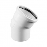 Отвод 30° REHAU RAUPIANO PLUS - 40 (для системы внутренней канализации)