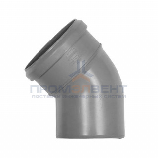 Отвод 67° СИНИКОН Standart - 50 (для системы внутренней канализации)