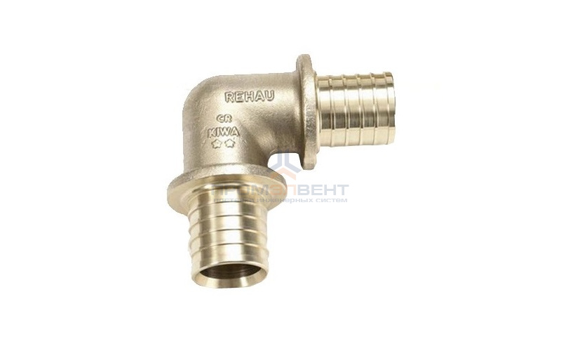 Отвод 90° REHAU RX - 50 (бронза, для труб из сшитого полиэтилена RAUTITAN)