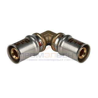 Отвод 90° STOUT - 32 (прессовой, для металлопластиковых труб)