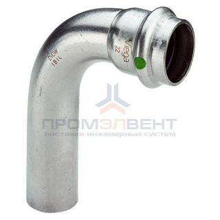 Отвод 90° Viega Sanpress Inox 2316.1 - 15 (нержавеющая сталь)