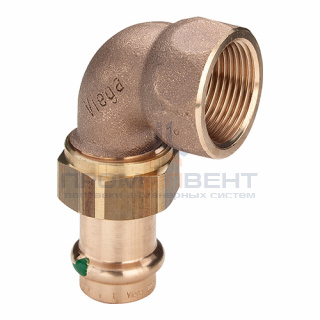 Отвод 90° разъемный Viega G3 Sanpress 2255 - 22 x 3/4"