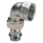 Отвод 90° разъемный Viega Sanpress Inox 2355 - 35 x 1"1/4 (нержавеющая сталь)