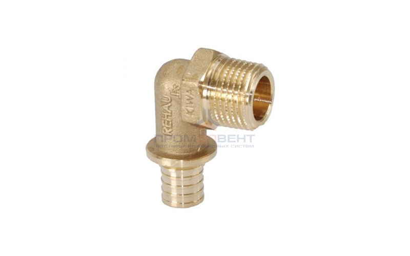 Переход на наружную резьбу угловой REHAU RX - 20 x 1/2