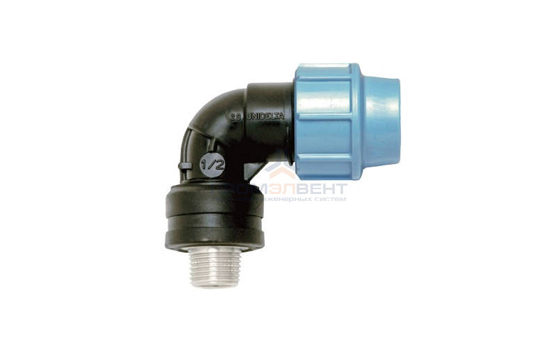 Переход на наружную резьбу угловой UNIDELTA 1039 - 32 x 1