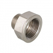 Переход с внутренней резьбы на наружную VALTEC VTr.592 - 1/2" х 1/4" (латунь никелированная)