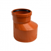 Переход эксцентрический для наружной канализации СИНИКОН НПВХ - 200 x 160