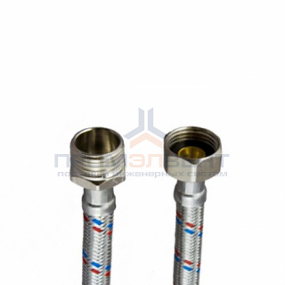 Подводка для воды гибкая Industrias Mateu (Гайка/Штуцер) - 1/2" (длина 2000 мм)