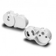 Патрон 47920 FOTON G13 со стартодержателем накидной для ламп T8