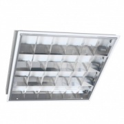 Растровый светильник ЛВО418 ECP Грильято 4х18 Вт ЭПРА 588х588мм для грильято