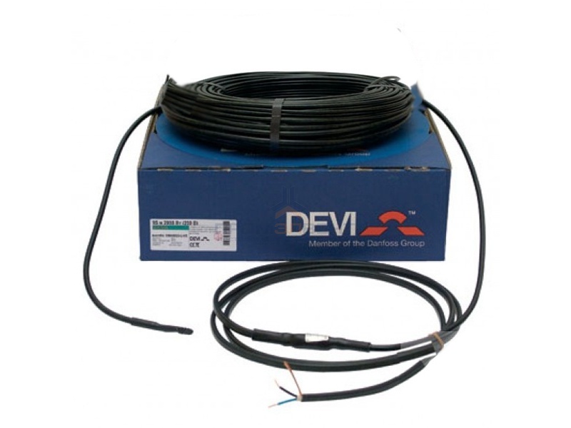 Нагревательный кабель Devi DTCE-30, 34m, 1020W, 230V