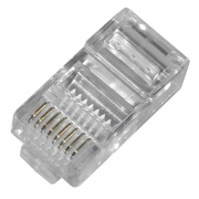 Вилка RJ 45 UTP кат. 5е - 8 контактов - ширина 11,7 мм Legrand