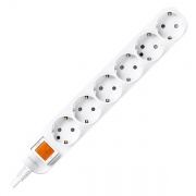 Anam Legrand e-Fren 6 Удлинитель с выключателем, шнур 4.5м, 16A, 250V