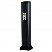 Колонна алюминиевая 0,71 м, цвет черный DKC