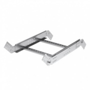 Угол вертикальный шарнирный 100х300 универсальный, горячеоцинкованный