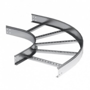 Угол горизонтальный 90? 80x600 R300, нержавеющий