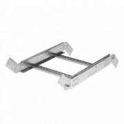 Угол вертикальный шарнирный 50х300 универсальный, цинк-ламельный