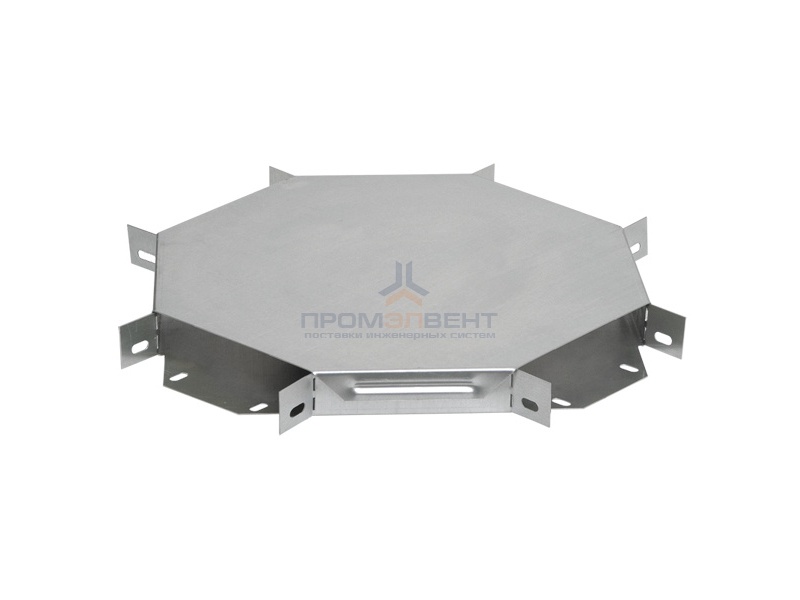 Крестовина с крышкой для лотков 80х400 ИЭК