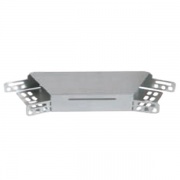 Поворот 45° плоский с крышкой для лотков 80х300 ИЭК