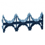 Держатель расстояния (кластер) для двустенных труб DKC д.125 (тройной)