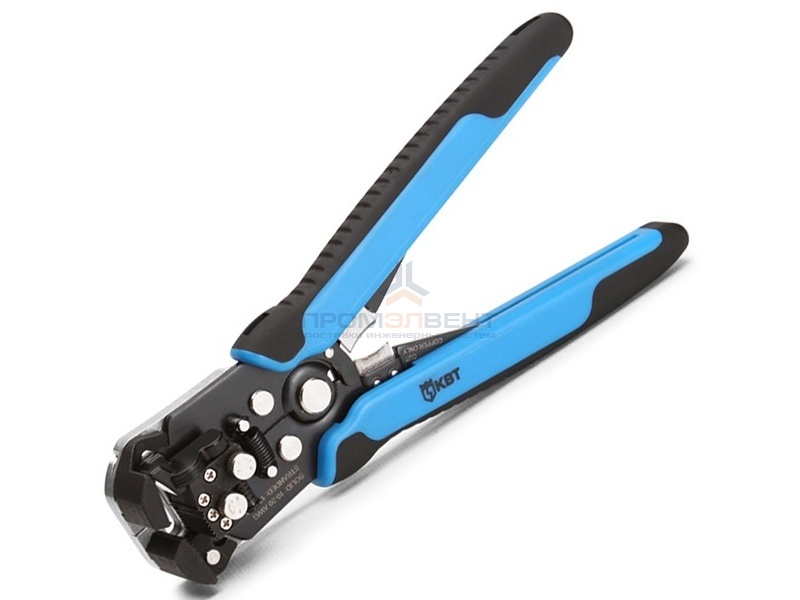 Инструмент для снятия изоляции с проводов 0,05-10,0мм2 стриппер WS-12 КВТ