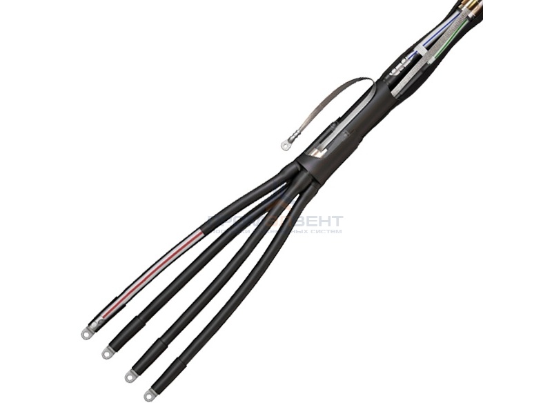 Муфта концевая 4ПКТп(б)-1-150/240-Б (КВТ) с броней с болтовыми наконечниками