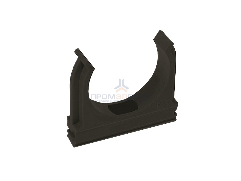 Крепеж-клипса для труб d50мм черная [уп. 10шт]